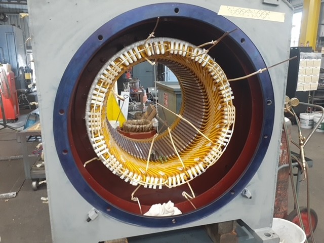 inside motor wrapping